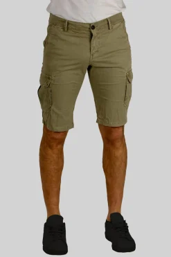 Bermuda uomo modello cargo in puro cotone