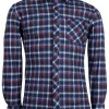 Camicia a quadri con interno in pile