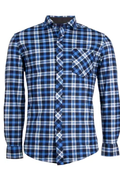Camicia a quadri con interno in pile