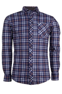 Camicia a quadri con interno in pile