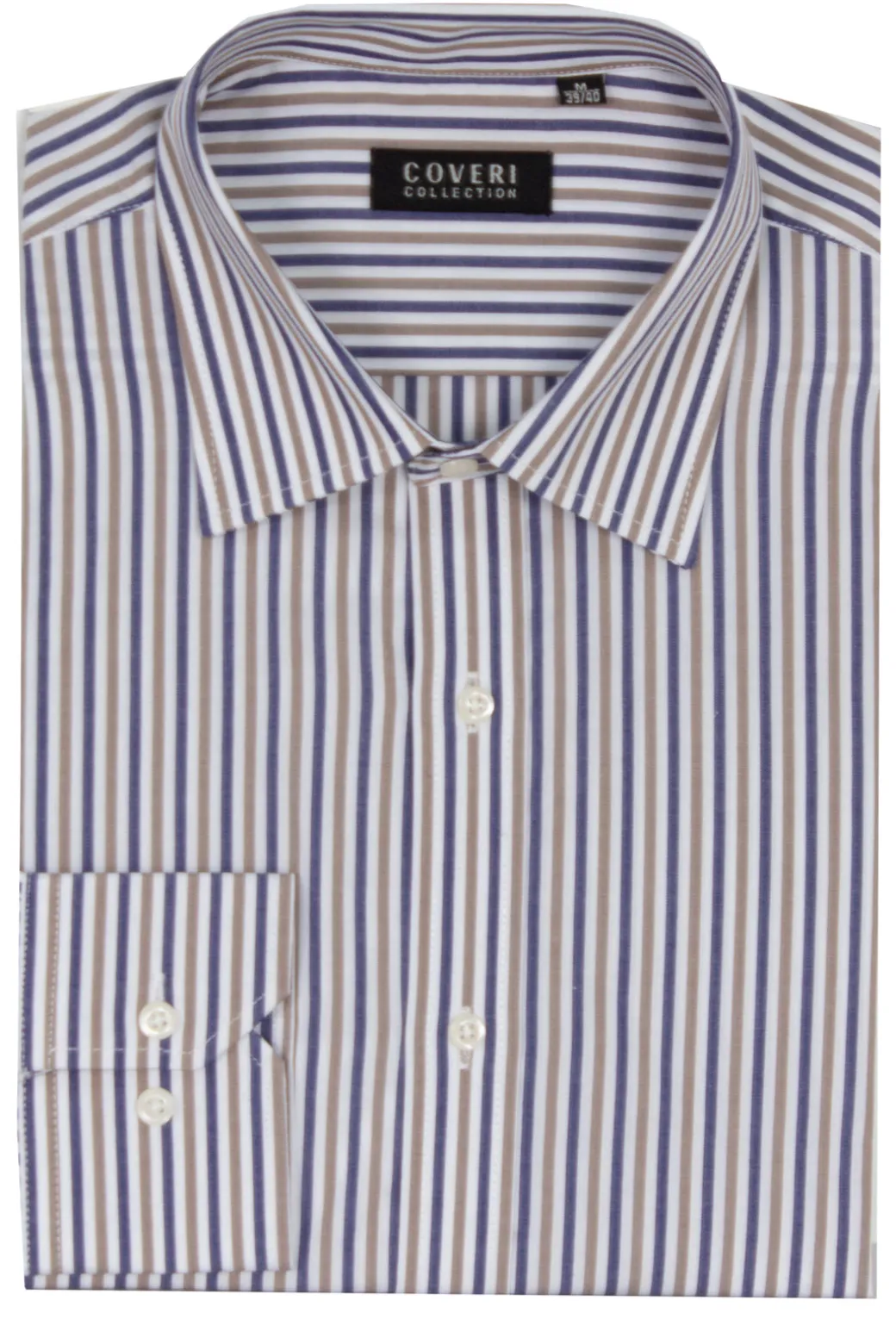 Camicia classica collo classico manica lunga a righe