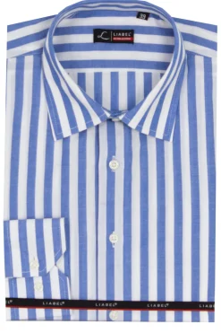 Camicia classica collo classico manica lunga a righe