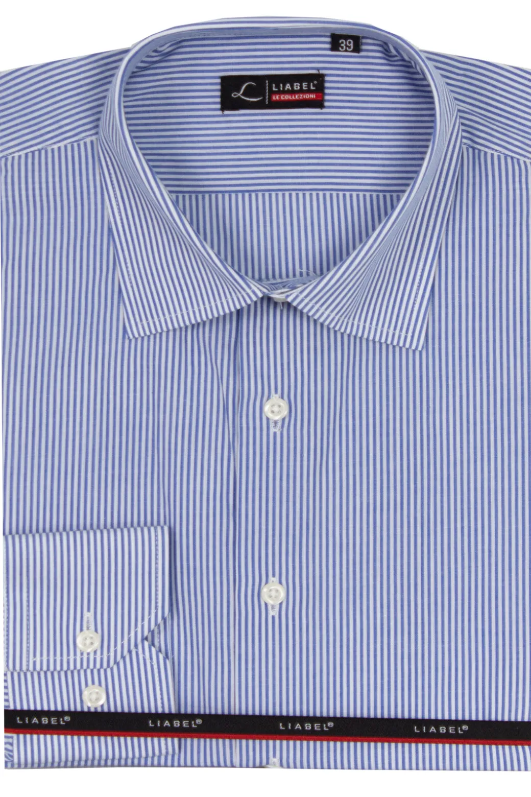 Camicia classica collo classico manica lunga a righe
