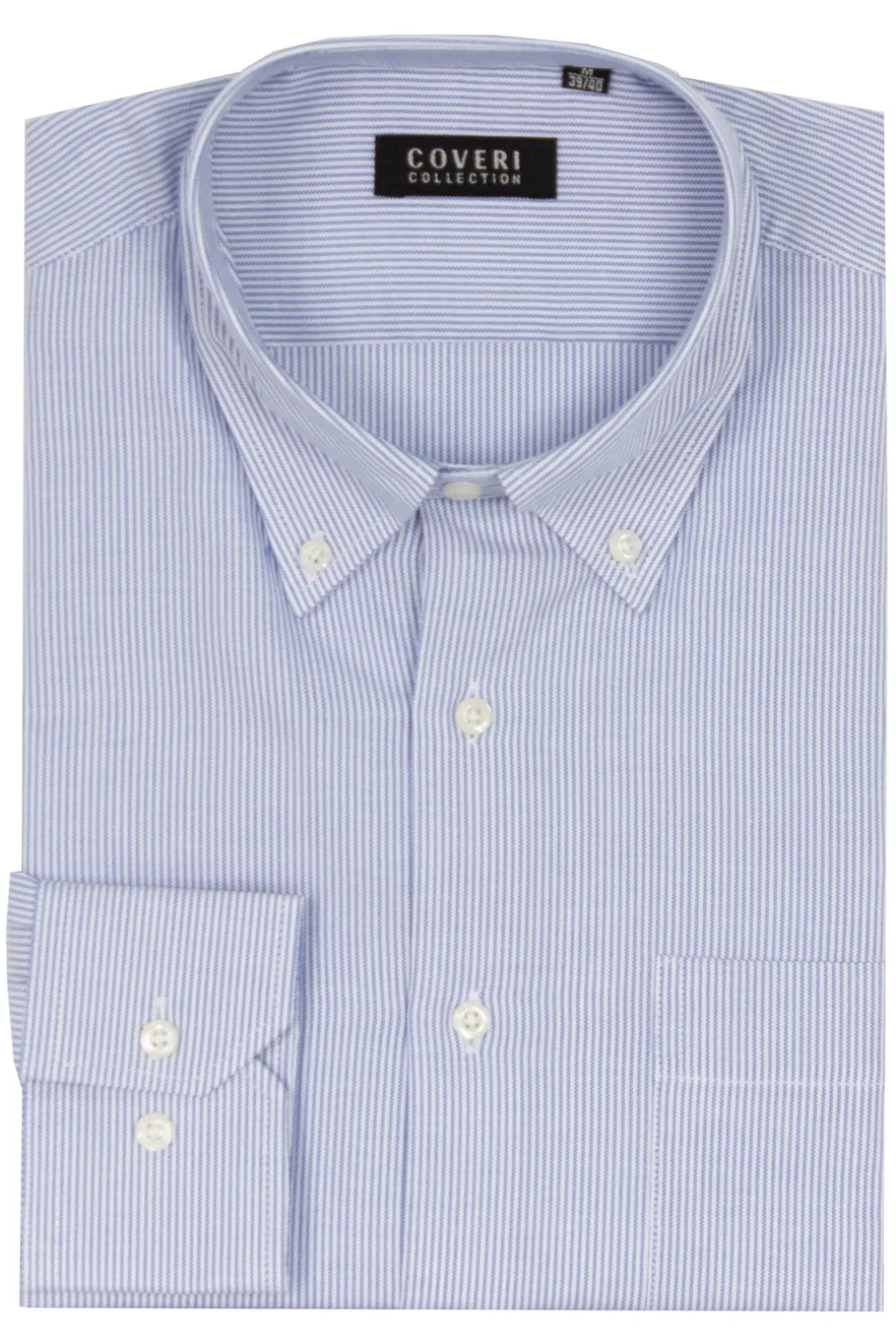 Camicia classica in cotone operato
