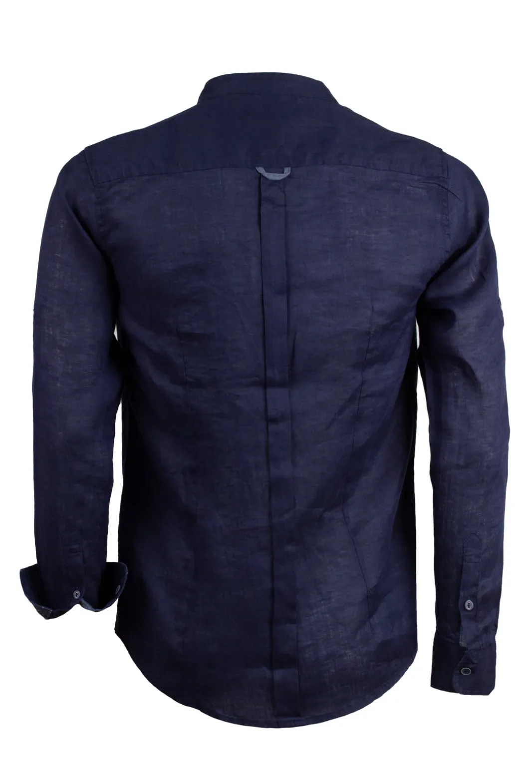 Camicia coreana uomo in puro lino