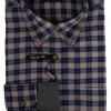 Camicia uomo in flanella button down
