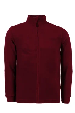 Felpa in micro pile full zip