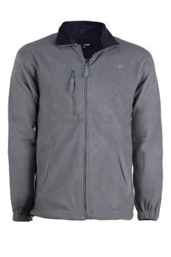 Felpa uomo in pile full zip