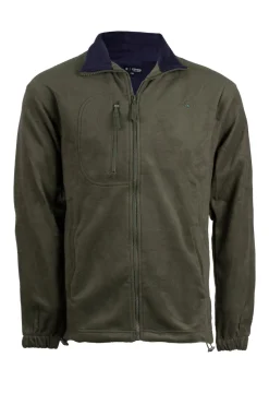 Felpa uomo in pile full zip