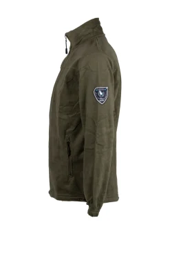 Felpa uomo in pile full zip
