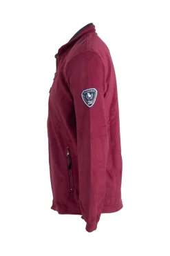 Felpa uomo in pile full zip