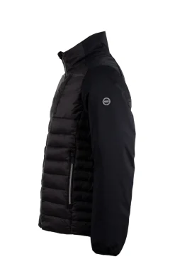 Giubbino imbottito con collo alto full zip e tre tasche