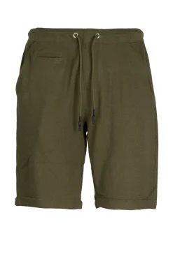Pantaloncino sportivo in cotone nido d'ape