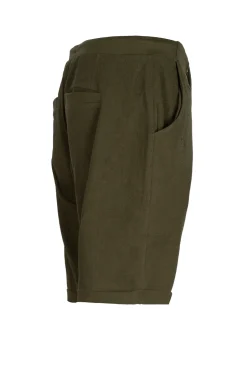 Pantaloncino sportivo in cotone nido d'ape