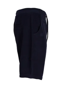Pantaloncino sportivo in cotone nido d'ape