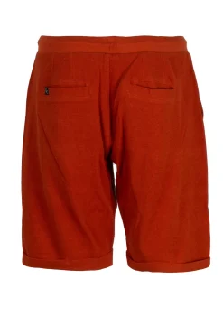 Pantaloncino sportivo in cotone nido d'ape
