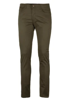 Pantalone 5 tasche in cotone elasticizzato