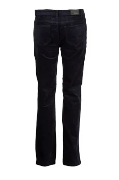 Pantalone 5 tasche in velluto elasticizzato 2000 righe