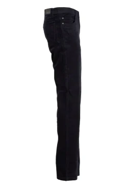 Pantalone 5 tasche in velluto elasticizzato 2000 righe