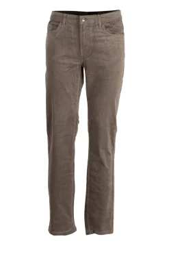 Pantalone 5 tasche in velluto elasticizzato 2000 righe