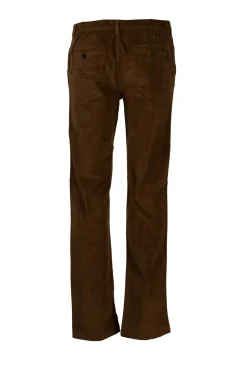 Pantalone tasca america in velluto elasticizzato 2000 righe