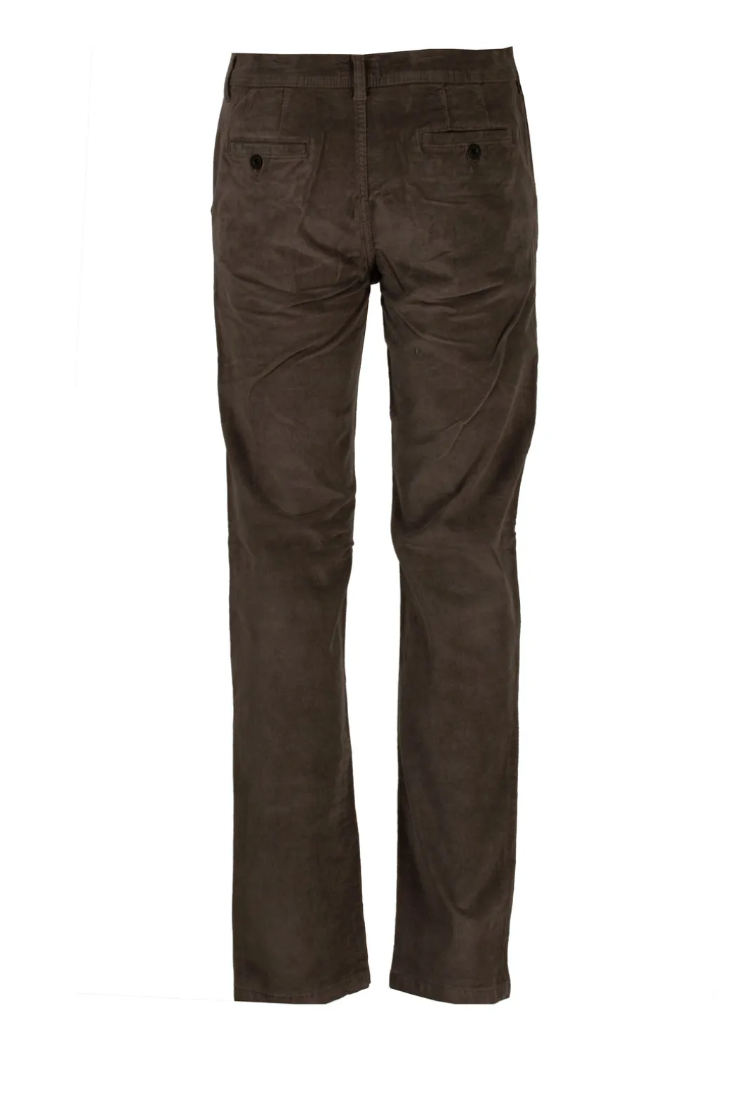 Pantalone tasca america in velluto elasticizzato 2000 righe