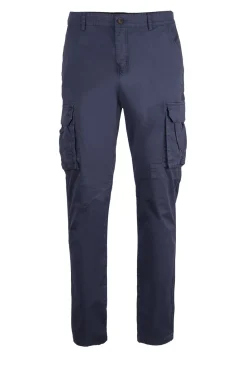 Pantaloni cargo twill di cotone slim fit
