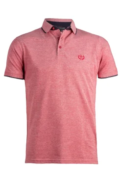 Polo in cotone piquet tinta unita
