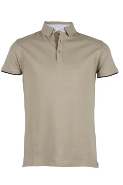 Polo uomo in cotone operato