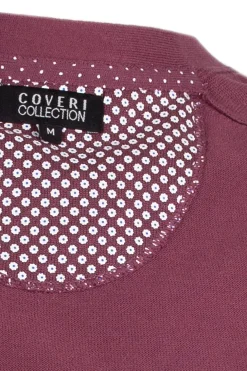 Pullover girocollo in puro cotone uomo