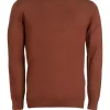 Pullover girocollo tinta unita