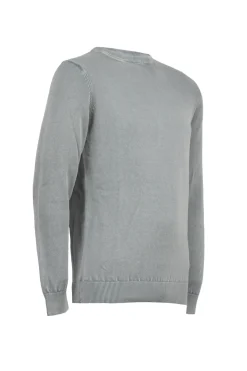 Pullover girocollo uomo tinta unita