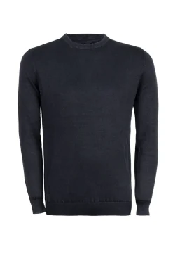 Pullover girocollo uomo tinta unita