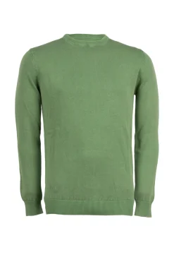 Pullover girocollo uomo tinta unita
