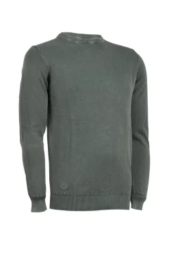 Pullover girocollo uomo tinta unita