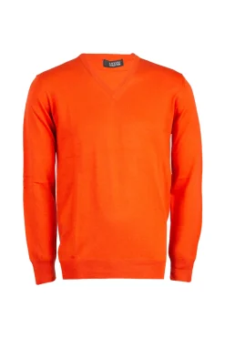 Pullover Made in Italy scollo a V