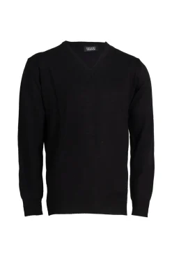 Pullover Made in Italy scollo a V