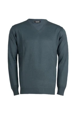 Pullover Made in Italy scollo a V
