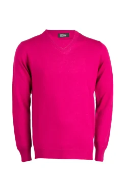 Pullover Made in Italy scollo a V