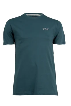 T-shirt Ghit Milano tinta unita con ricamo in rilievo