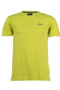 T-shirt Ghit Milano tinta unita con ricamo in rilievo