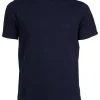 T-shirt girocollo con manica corta e dettagli fluo