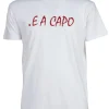 T-shirt girocollo con stampa umoristica