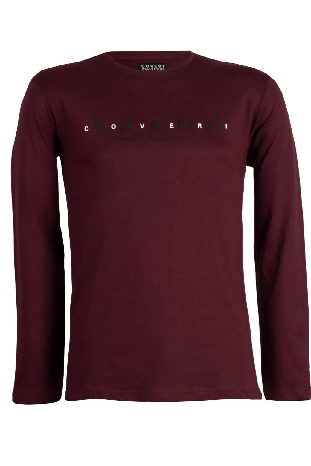 T-shirt girocollo in cotone jersey con stampa grande sul petto