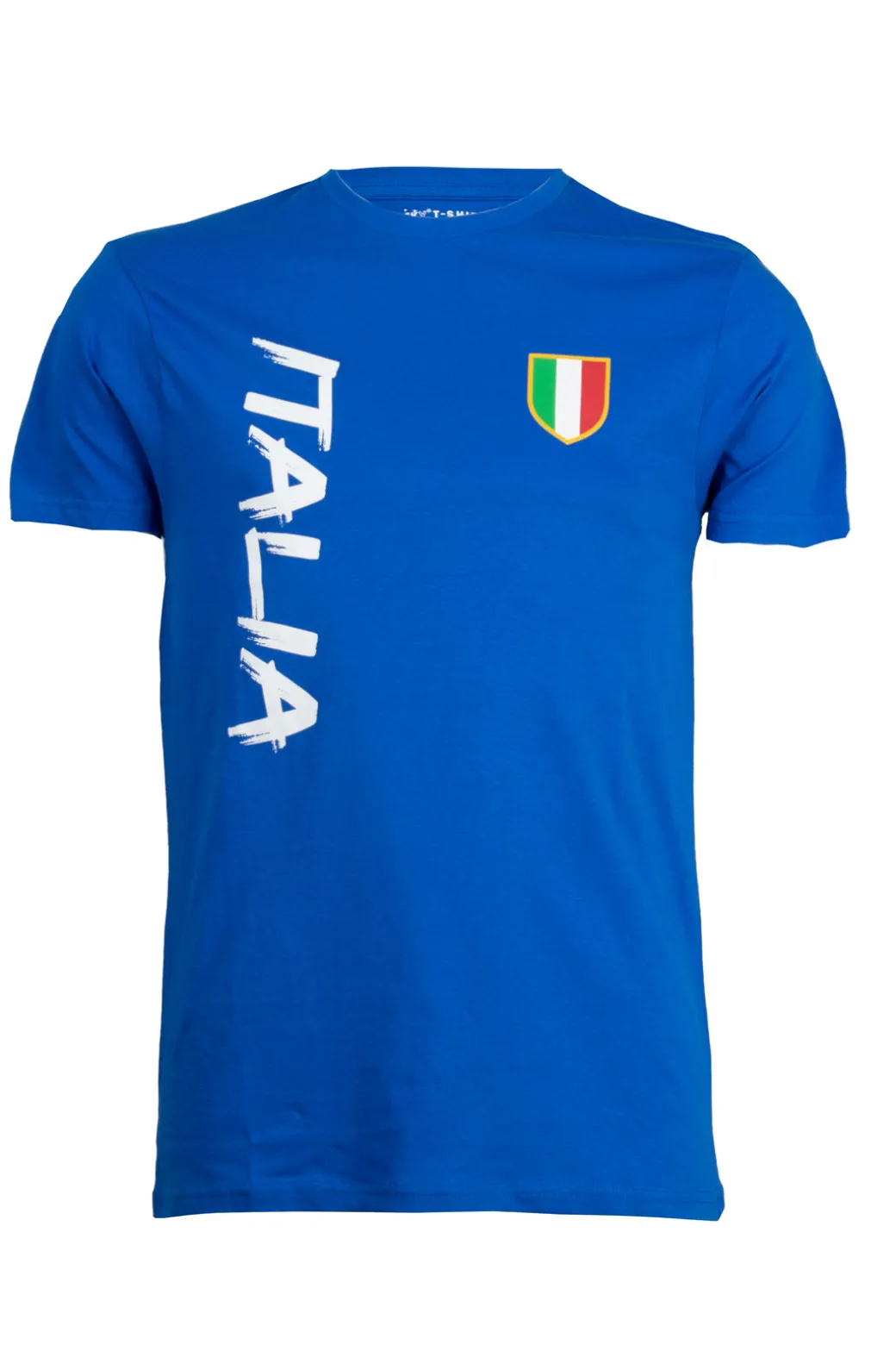 T-shirt girocollo manica corta con stampa Italia