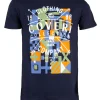 T-shirt girocollo uomo in cotone made in Italy