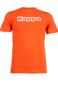 T-shirt Kappa gircollo con stampa sul petto
