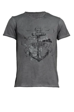 T-Shirt puro cotone taglio al vivo Left