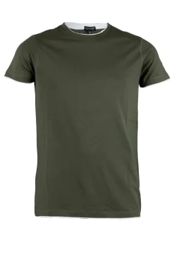 T-shirt tinta unita da uomo