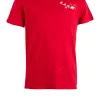 T-Shirt uomo con taschino natalizia rossa